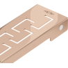 Mexen Flat M15 Abdeckung für linearen Abfluss 80 cm, Roségold - 1624080