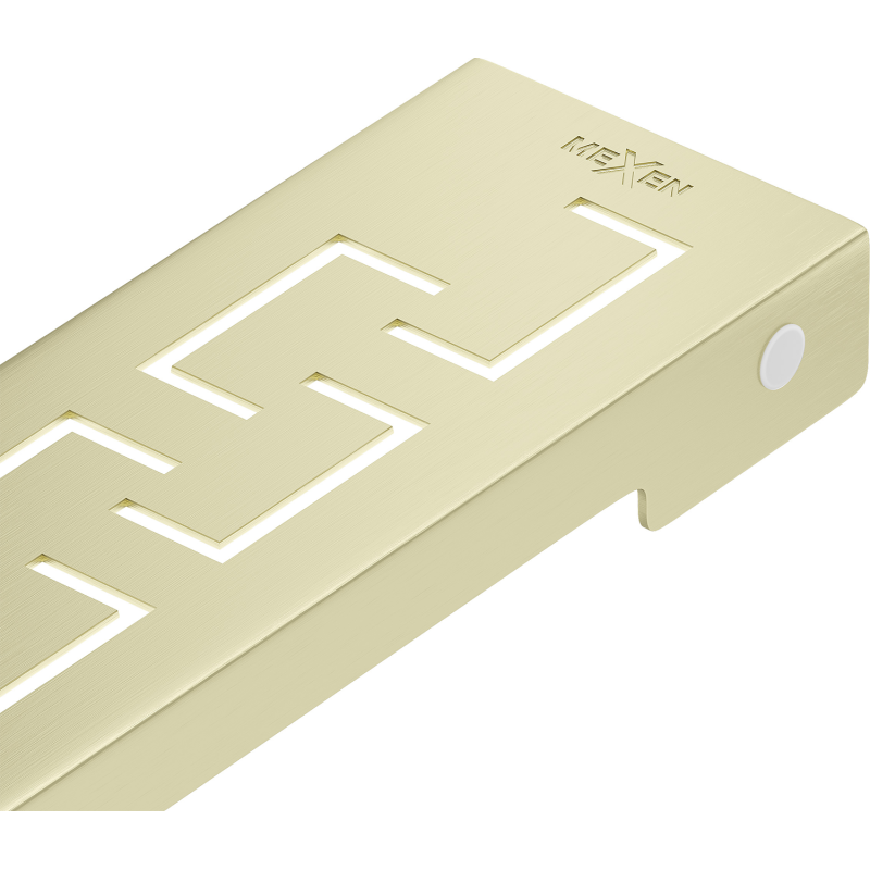 Mexen Flat M15 Abdeckung für Linienentwässerung 50 cm, gebürstet gold - 1A24050