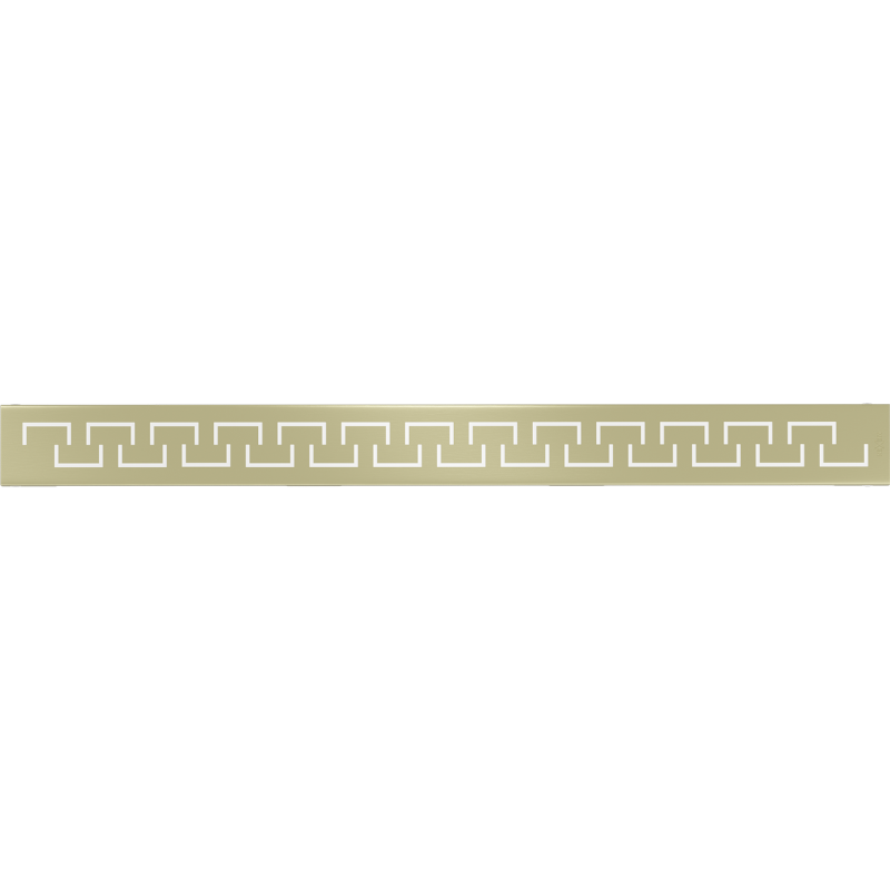Mexen Flat M15 Abdeckung für Linienablauf 60 cm, gebürstetes Gold - 1A24060