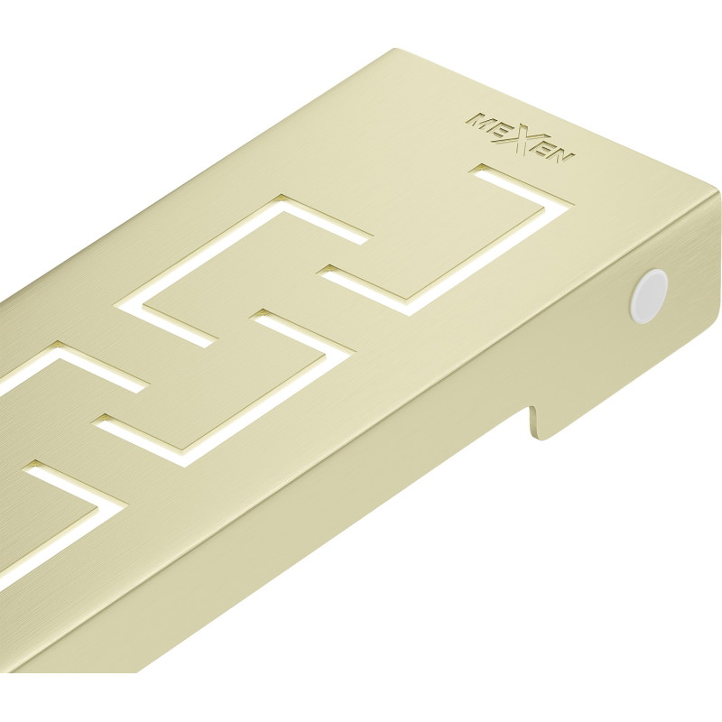 Mexen Flat M15 Abdeckung für Linienablauf 70 cm, gebürstetes Gold - 1A24070