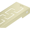 Mexen Flat M15 Abdeckung für den Linienablauf 100 cm, gebürstetes Gold - 1A24100