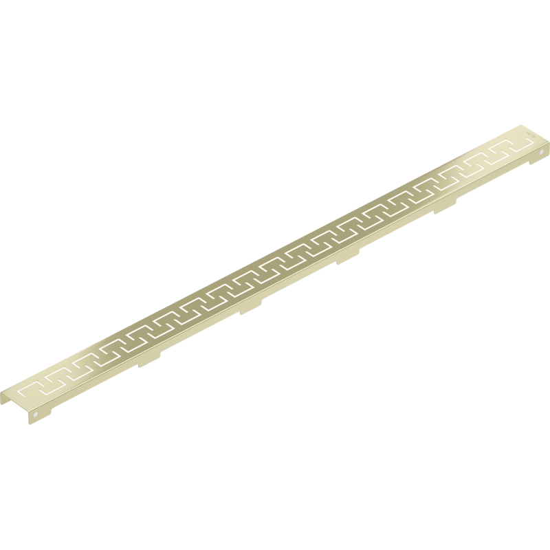 Mexen Flat M15 Abdeckung für den Linienablauf 100 cm, gebürstetes Gold - 1A24100