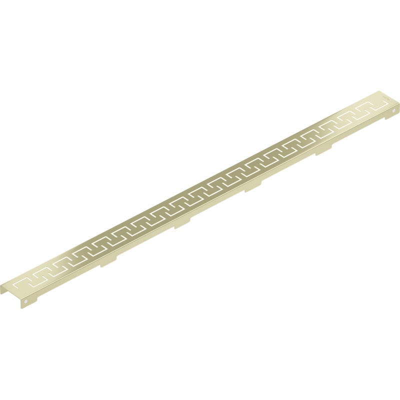 Mexen Flat M15 Abdeckung für Linienentwässerung 100 cm, gebürstetes Gold - 1A24100