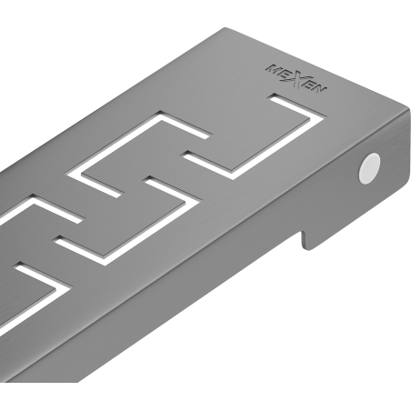 Mexen Flat M15 Blende für Linienablauf 50 cm, gebürstet Gun Gray - 1E24050