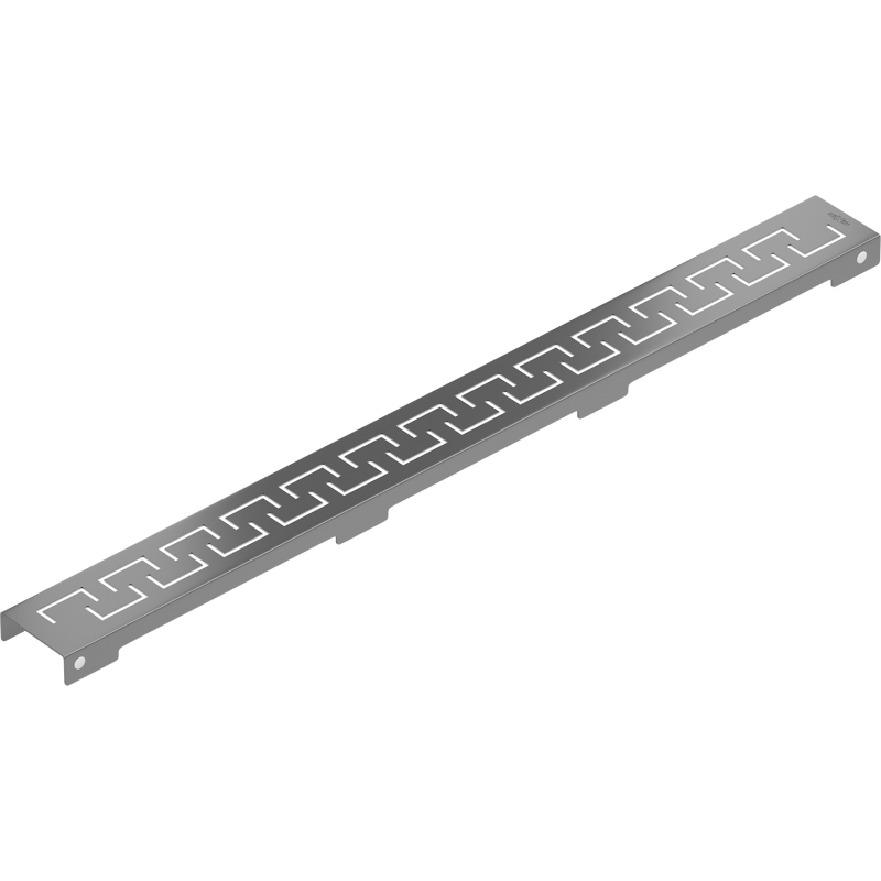 Mexen Flat M15 Blende für Linienablauf 50 cm, gebürstet Gun Gray - 1E24050