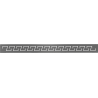 Mexen Flat M15 Blende für Linienablauf 50 cm, gebürstet Gun Gray - 1E24050