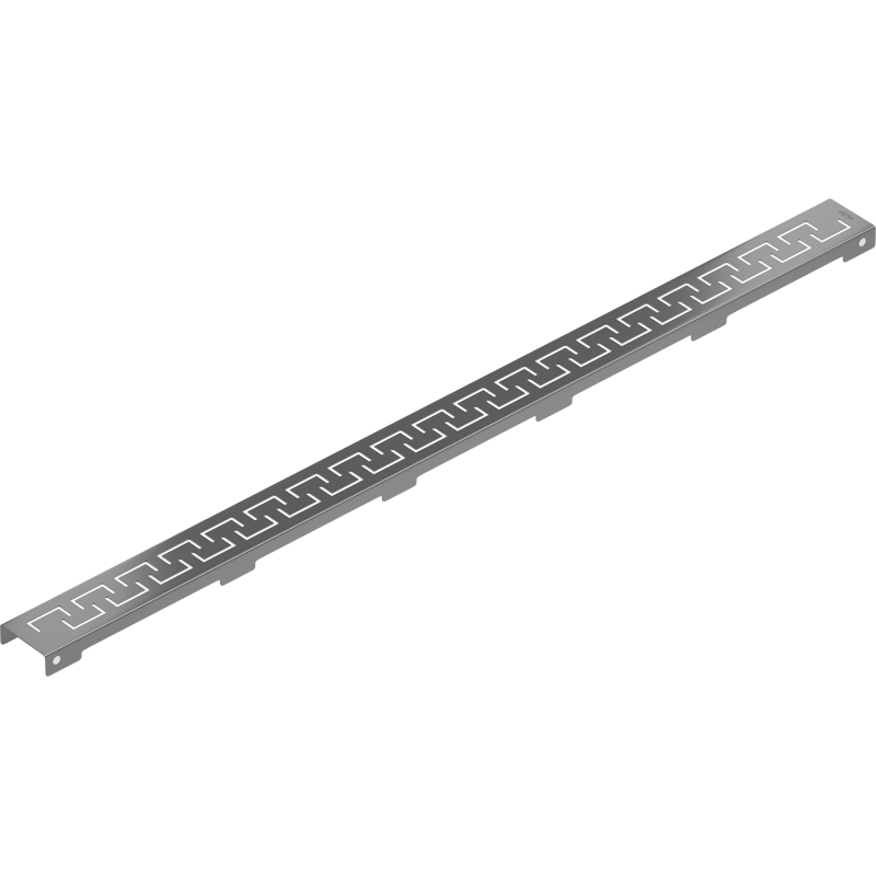 Mexen Flat M15 Abdeckung für Linienentwässerung 100 cm, gebürstet in Gun Gray - 1E24100