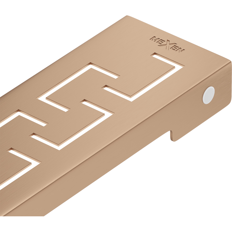 Mexen Flat M15 Abdeckung für Linienentwässerung 70 cm, gebürstetes Kupfer - 1C24070