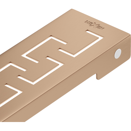 Mexen Flat M15 Abdeckung für Linienentwässerung 80 cm, gebürstetes Kupfer - 1C24080
