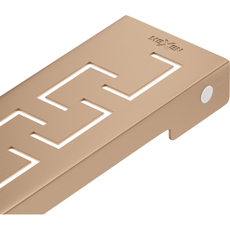 Mexen Flat M15 Abdeckung für Linienabfluss 90 cm, gebürstetes Kupfer - 1C24090