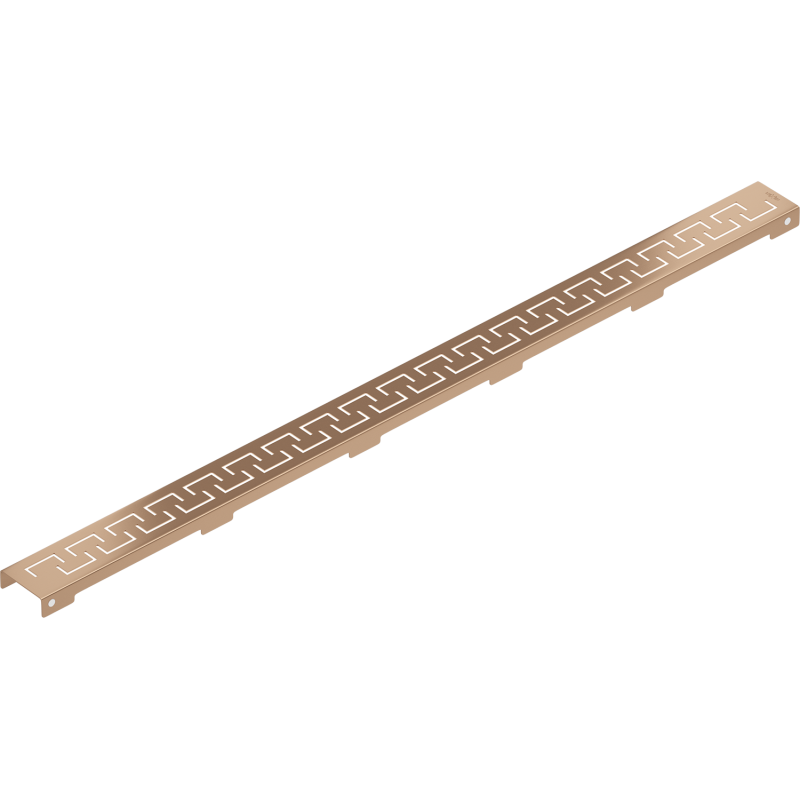 Mexen Flat M15 Abdeckung für Linienablauf 100 cm, gebürstetes Kupfer - 1C24100