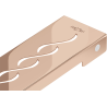 Mexen Flat M18 Abdeckung für Linienentwässerung 80 cm, Roségold - 1623080