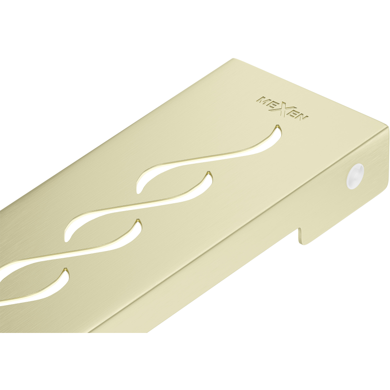 Mexen Flat M18 Abdeckung für Linienablauf 60 cm, gebürstetes Gold - 1A23060