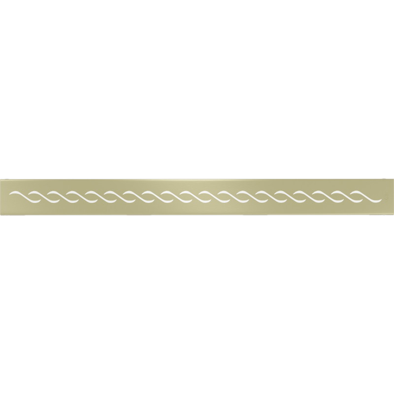 Mexen Flat M18 Abdeckung für Linienablauf 60 cm, gold gebürstet - 1A23060