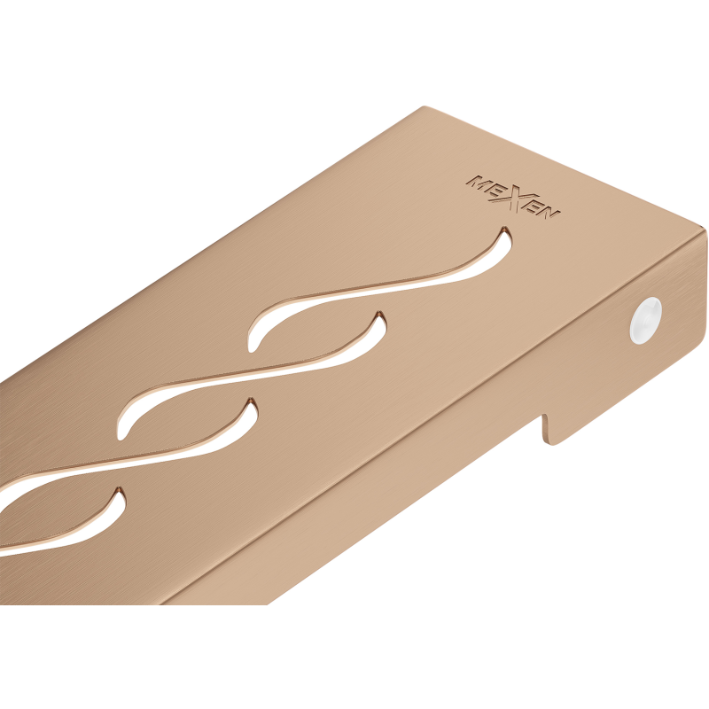 Mexen Flat M18 Abdeckung für linearen Ablauf 80 cm, gebürstetes Kupfer - 1C23080