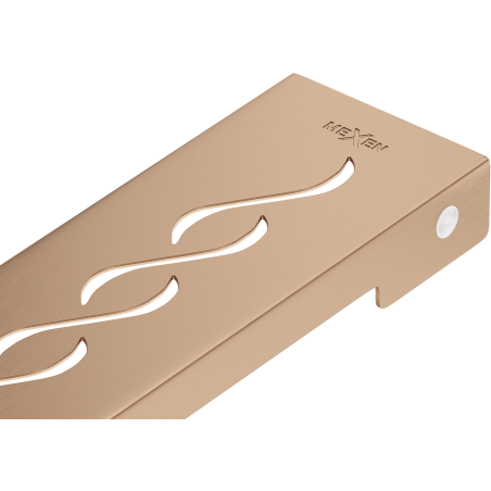 Mexen Flat M18 Abdeckung für lineare Ablauf 100 cm, gebürstetes Kupfer - 1C23100