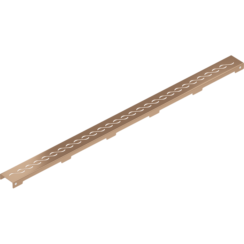 Mexen Flat M18 Abdeckung für lineare Ablauf 100 cm, gebürstetes Kupfer - 1C23100