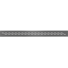 Mexen Flat M18 Abdeckung für Linienablauf 60 cm, gebürstetes Gun Gray - 1E23060