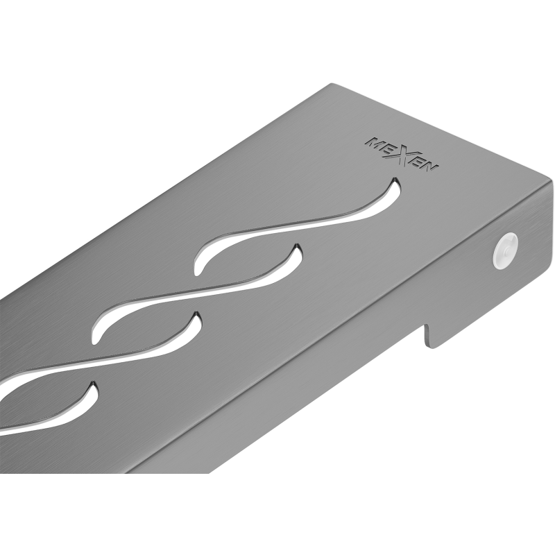 Mexen Flat M18 Abdeckung für Linienablauf 70 cm, gebürstetes Gun Gray - 1E23070