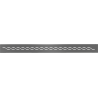 Mexen Flat M18 Abdeckung für Linienablauf 70 cm, gebürstetes Gun Gray - 1E23070