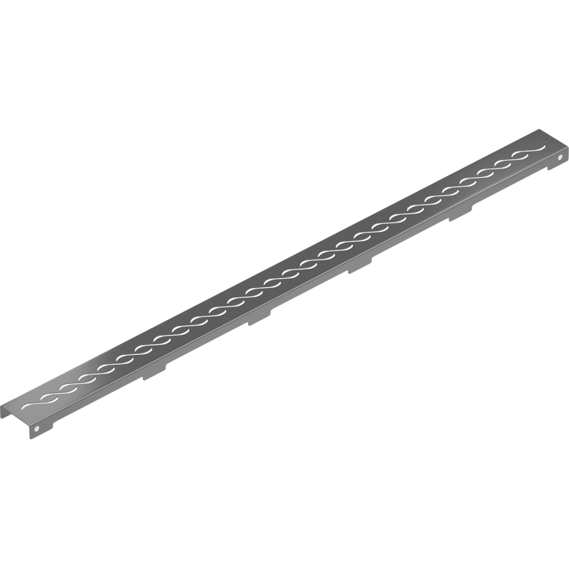 Mexen Flat M18 Abdeckung für Linienablauf 80 cm, geschliffen gun gray - 1E23080