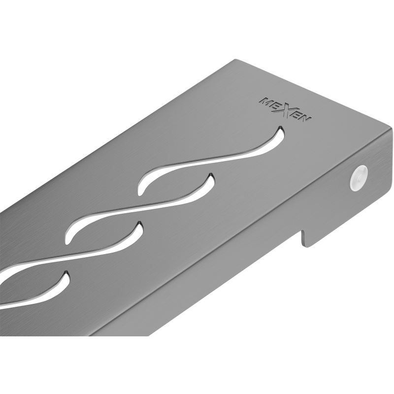 Mexen Flat M18 Abdeckung für Linienablauf 90 cm, Gun Gray gebürstet - 1E23090