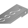 Mexen Flat M18 Abdeckung für Linienablauf 90 cm, Gun Gray gebürstet - 1E23090