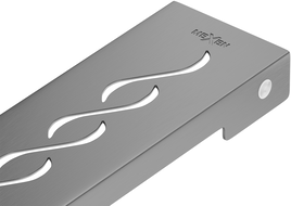 Mexen Flat M18 Abdeckung für Linienablauf 90 cm, Gun Gray gebürstet - 1E23090