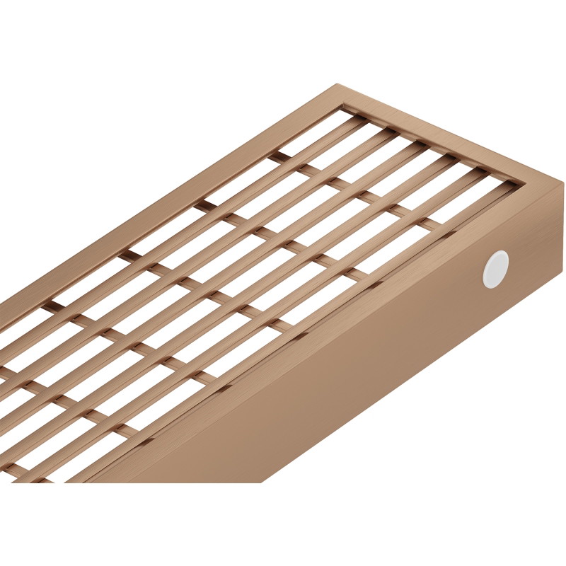 Mexen Flat M33 Abdeckung für Linienablauf 50 cm, gebürstetes Kupfer - 1C33050
