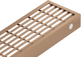 Mexen Flat M33 Abdeckung für Linienentwässerung 60 cm, gebürstetes Kupfer - 1C33060