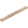 Mexen Flat M33 Abdeckung für Linienentwässerung 60 cm, gebürstetes Kupfer - 1C33060