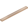 Mexen Flat M33 Abdeckung für Linienentwässerung 70 cm, gebürstetes Kupfer - 1C33070