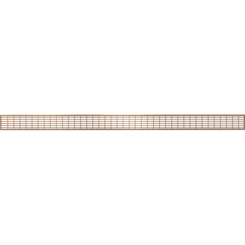 Mexen Flat M33 Abdeckung für den Lineare Abfluss 90 cm, gebürstetes Kupfer - 1C33090