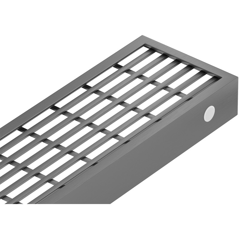 Mexen Flat M33 Abdeckung für Linienablauf 50 cm, gebürstet gun gray - 1E33050