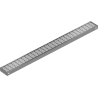 Mexen Flat M33 Abdeckung für Linienentwässerung 50 cm, gebürstetes Gun Gray - 1E33050