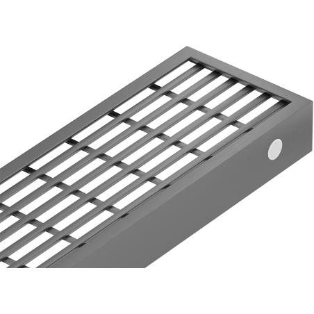 Mexen Flat M33 Abdeckung für Duschrinne 60 cm, Gun Gray gebürstet - 1E33060