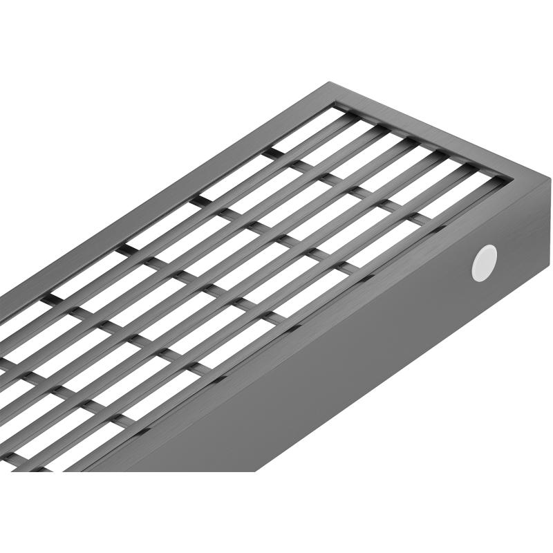 Mexen Flat M33 Abdeckung für Linienablauf 70 cm, gebürstetes Gun Gray - 1E33070