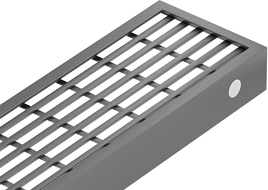 Mexen Flat M33 Abdeckung für Linienablauf 90 cm, gebürstetes Gun Gray - 1E33090