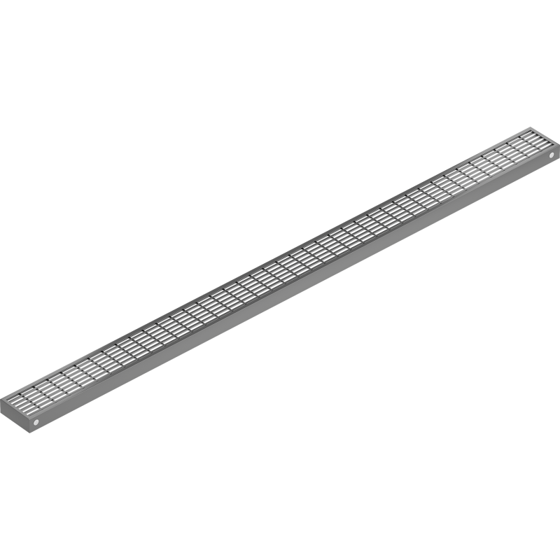 Mexen Flat M33 Abdeckung für Linienablauf 100 cm, gebürstet, gun gray - 1E33100