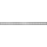 Mexen Flat M33 Abdeckung für Linienablauf 100 cm, gebürstet, gun gray - 1E33100