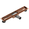 Mexen Flat Korpus für Linienablauf 60 cm, Roségold - 1615060