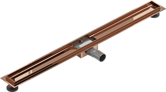 Mexen Flat Korpus für Linienentwässerung 90 cm, Roségold - 1615090