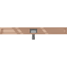 Mexen Flat Korpus für Linienentwässerung 90 cm, Roségold - 1615090