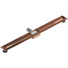 Mexen Flat Korpus für Linienablauf 100 cm, Roségold - 1615100