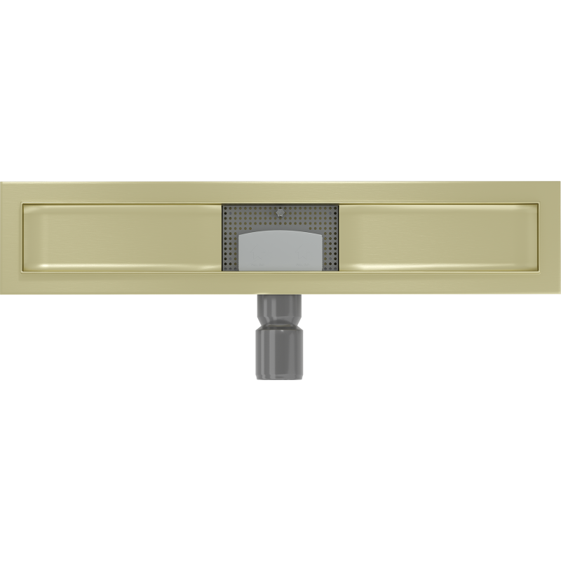 Mexen Flat Korpus für linearen Abfluss 50 cm, gebürstetes Gold - 1A15050