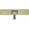 Mexen Flat Korpus für linearen Abfluss 50 cm, gebürstetes Gold - 1A15050