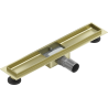Mexen Flat Korpus für Linienablauf 60 cm, gebürstetes Gold - 1A15060