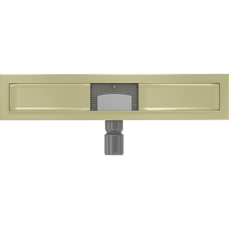 Mexen Flat Korpus für Linienablauf 60 cm, gebürstetes Gold - 1A15060