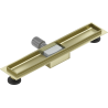 Mexen Flat Korpus für Linienablauf 60 cm, gebürstetes Gold - 1A15060