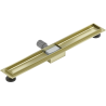 Mexen Flat Korpus für linearen Ablauf 70 cm, gebürstetes Gold - 1A15070